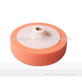 orange soft eva foam block with M14 thread for car paint polishing